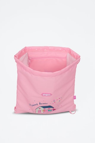 Rugtas Glow Lab - roze en blauw - Roze