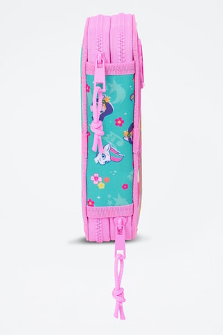 Gevuld Etui My Little Pony - 28-delig - Roze en Turquoise - Blauw en roze
