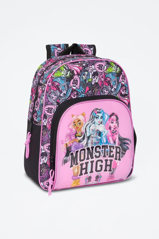 Rugtas Monster High - Roze en Zwart - Zwart en roze