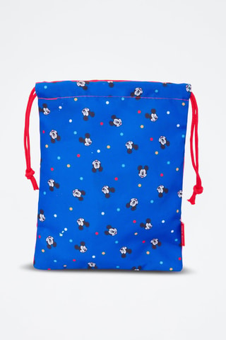 Lunchtas Mickey Disney - Felblauw en Rood - Blauw
