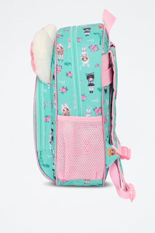 Rugtas Na! Na! Na! Surprise! - Turquoise en Roze - Blauw en roze