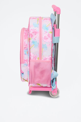 Rugtas met Wieltjes Barbie - Roze - Roze