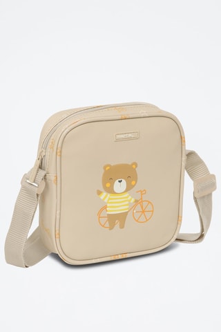 Schoudertas Beige - Beige en bruin