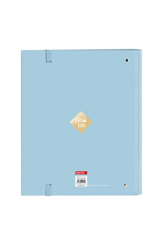 Ringband Glow Lab - 100 pagina’s - Blauw