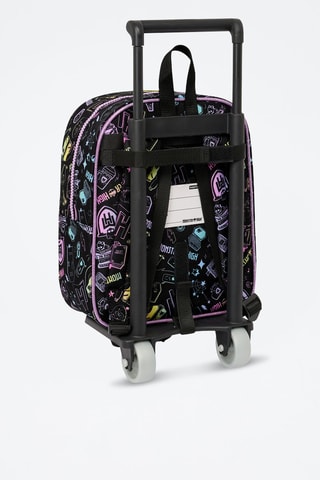 Trolley Monster High- Zwart en paars
