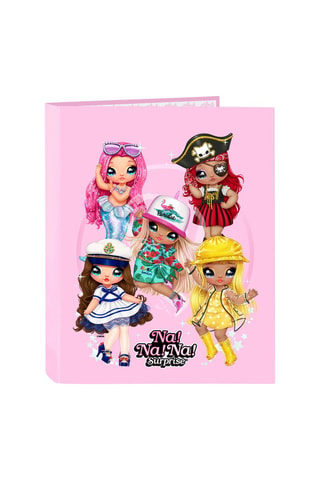 Map Na Na Na Surprise Roze - 26 x 33 x 4 cm
