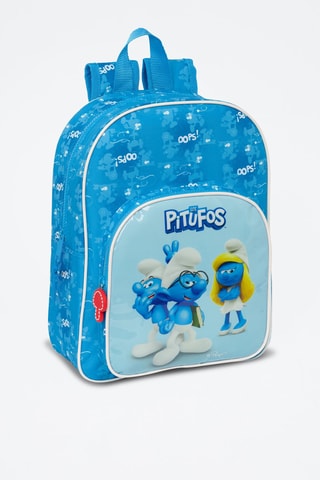 Rugtas De Smurfen - Blauw
