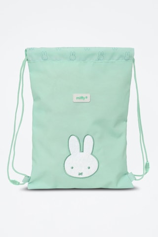 Rugtas Miffy - Zeegroen - Wit en groen