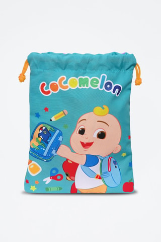 Lunchtas Cocomelon Turquoise - Rood, blauw en roze