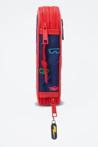 Gevuld Etui PJ Masks - 28-delig - Marineblauw en Rood - Rood en blauw