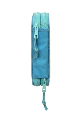 Gevulde Etui Baby Shark - 28-Delig - turquoise en wit - Wit en blauw