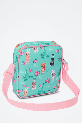 Schoudertas Na! Na! Na! Surprise - Turquoise - Blauw en roze
