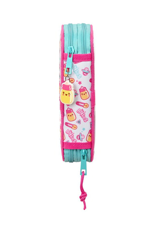 Gevulde Etui - The Bellies from Bellyville - 28-delig - paars en turquoise - Blauw en paars