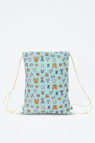 Rugtas Belle en de Vagebond Disney - Hemelsblauw - Blauw