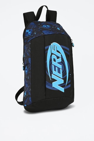 Rugtas Nerf Zwart en Kobaltblauw - Zwart en blauw