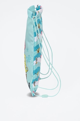 Rugtas SpongeBob Blauw - Blauw, geel en roze