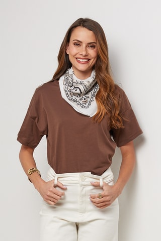 T-shirt - Marron