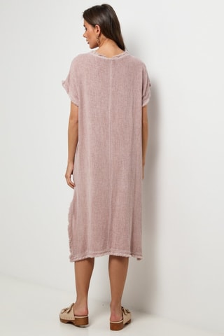 Vestido midi - Rosa