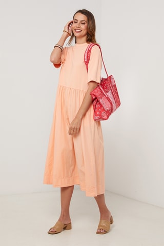 Vestido midi - Rosa