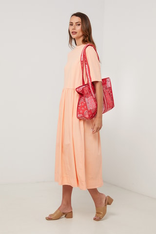 Vestido midi - Rosa