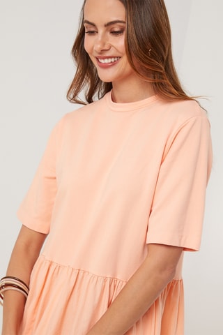 Vestido midi - Rosa
