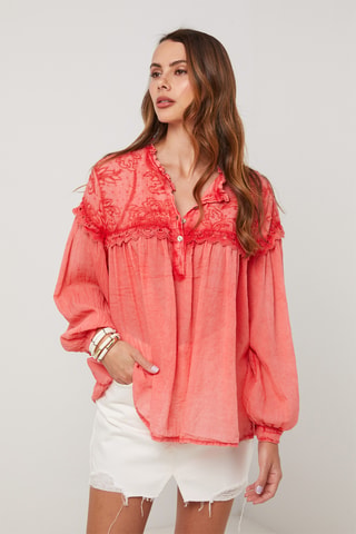 Blusa - Coral