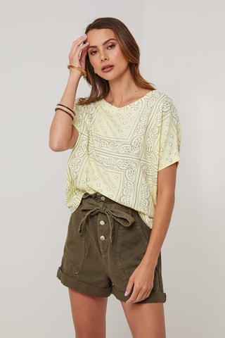 T-shirt - Jaune