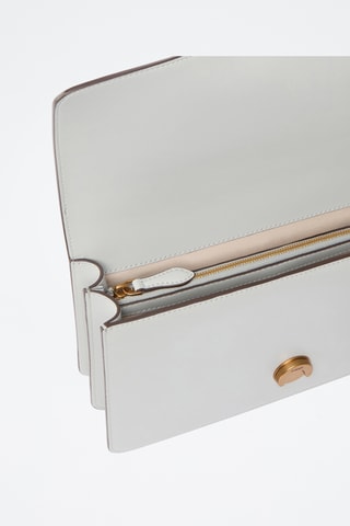 Leren Schoudertas Love One Classic - Beige