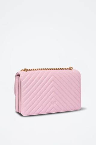 Schapenleren Schoudertas Love One Classic - Roze