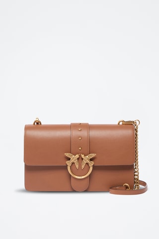 Leren Schoudertas Love One Classic - Bruin