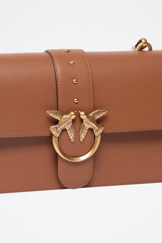 Leren Schoudertas Love One Classic - Bruin