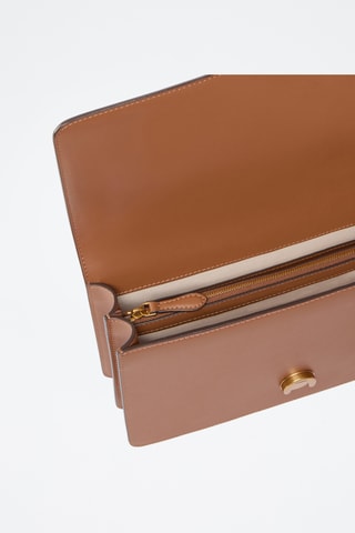Leren Schoudertas Love One Classic - Bruin