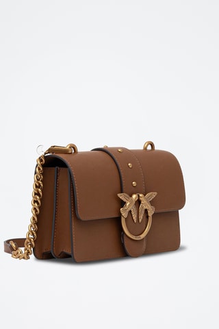 Leren Schoudertas Love One Mini - Bruin