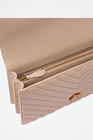 Schapenleren Schoudertas Love One Classic - Camel