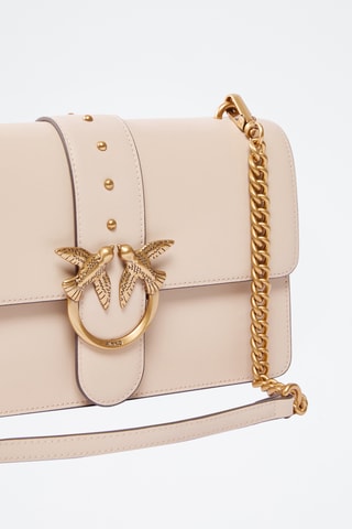Leren Schoudertas Love One Classic - Camel