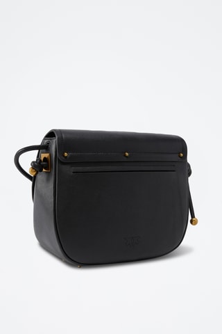 Kalfsleren Schoudertas Classic Vitello - Zwart