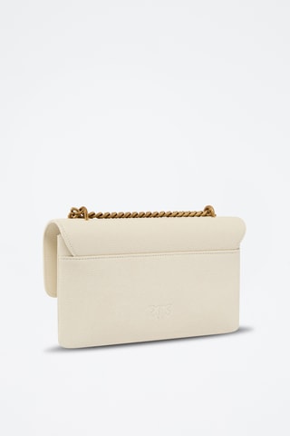Leren Schoudertas Love One Soft Mini - Wit