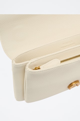 Leren Schoudertas Love One Soft Mini - Wit