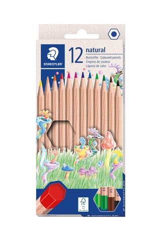12 lápis de cor Noris Natural 143N
