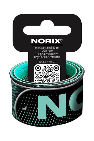 Régua plana flexível Norix 565 - 30 cm - Modelo aleatório