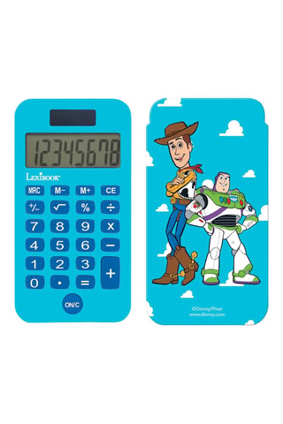 Calculadora de bolso Toy Story Disney - Rosa e azul