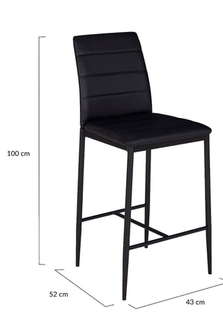 2 sgabelli da bar Regilux - 43 x 100 x 52 cm