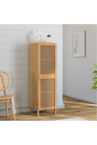 Armadio 1 anta Eve - 132 x 39,5 x 38 cm