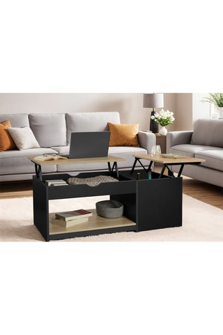Tavolino sollevabile Elina - 110 x 55 x 42 cm