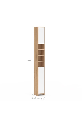 Colonna bagno 2 ante Tom - 170 x 20 x 20 cm