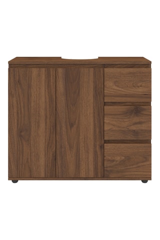 Mobile lavabo semplice 1 anta Tom - 60 x 70 x 30 cm