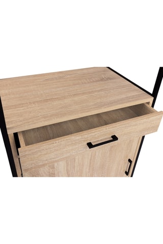 Credenza industriale 2 porte Memphis - 60 x 170 x 40 cm