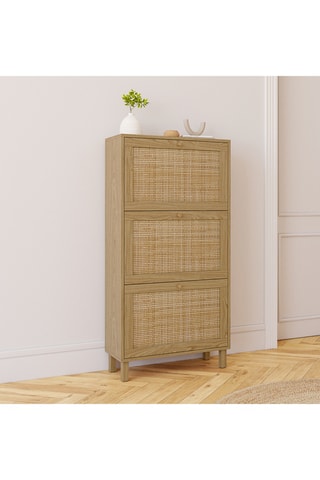 Scarpiera Erin 3 ante - 60 x 118 x 23,5 cm