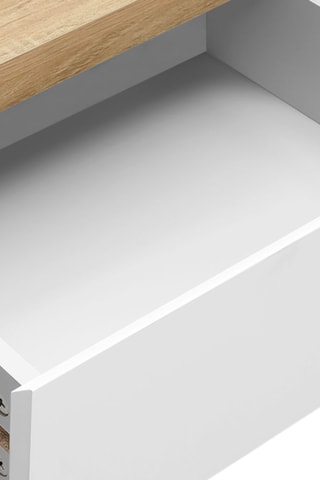 2 comodini pensili 1 tiroir Tom - 40 x 18 x 30 cm