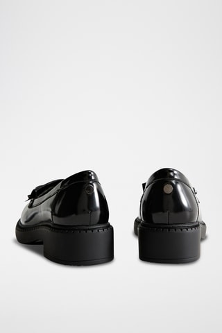 Mocassins envernizados - Preto